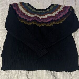 American Eagle ahh-mazingly soft acrylic polyester wool fair isle Sweater